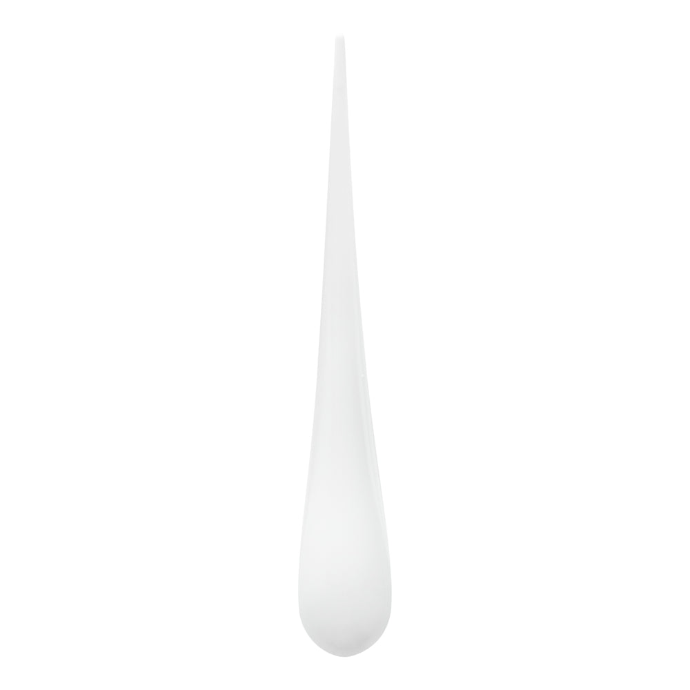 Chef 101 White Plastic Deco Party Spoon - 8" - 500 count box