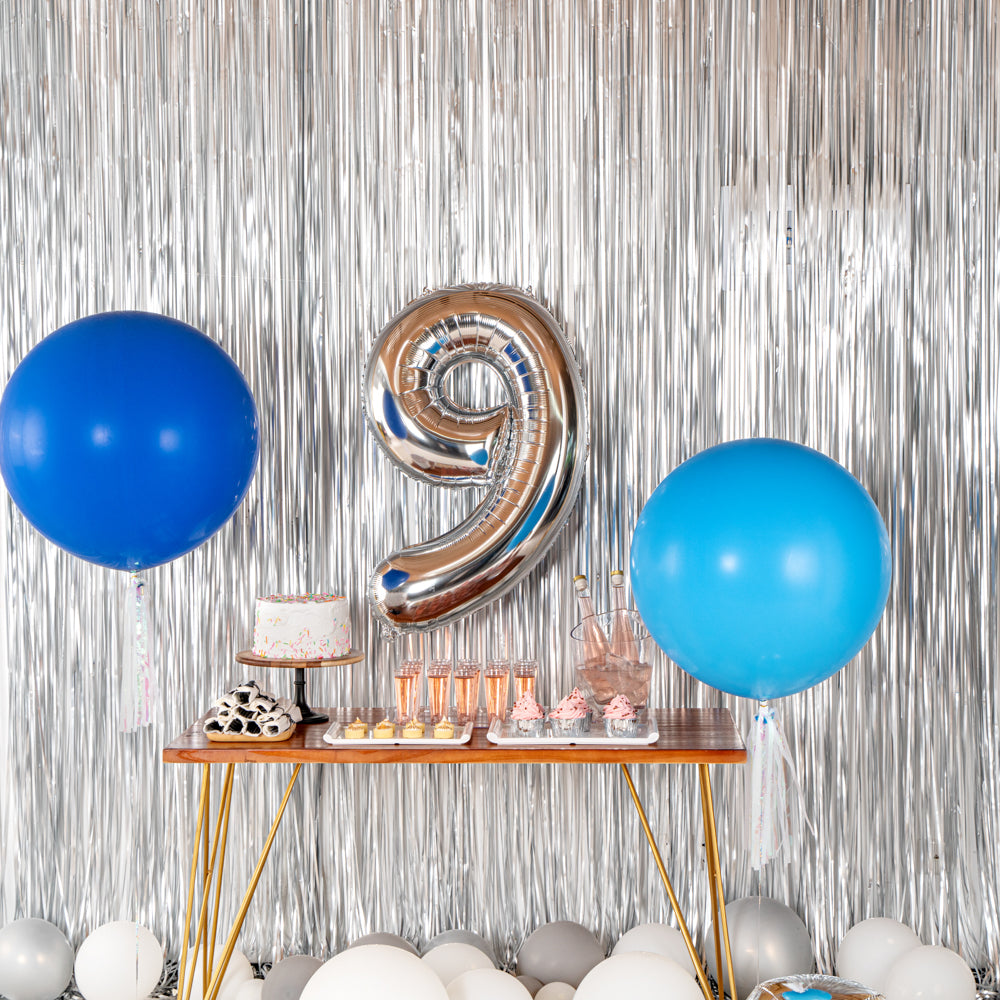 Balloonify Light Blue Latex Balloon - 36" - 10 count box