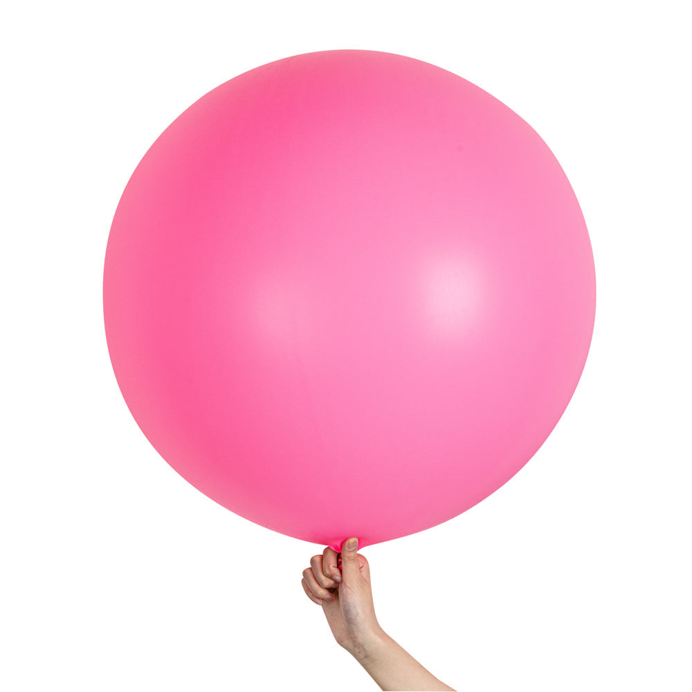 Balloonify Pink Latex Balloon - 36" - 10 count box