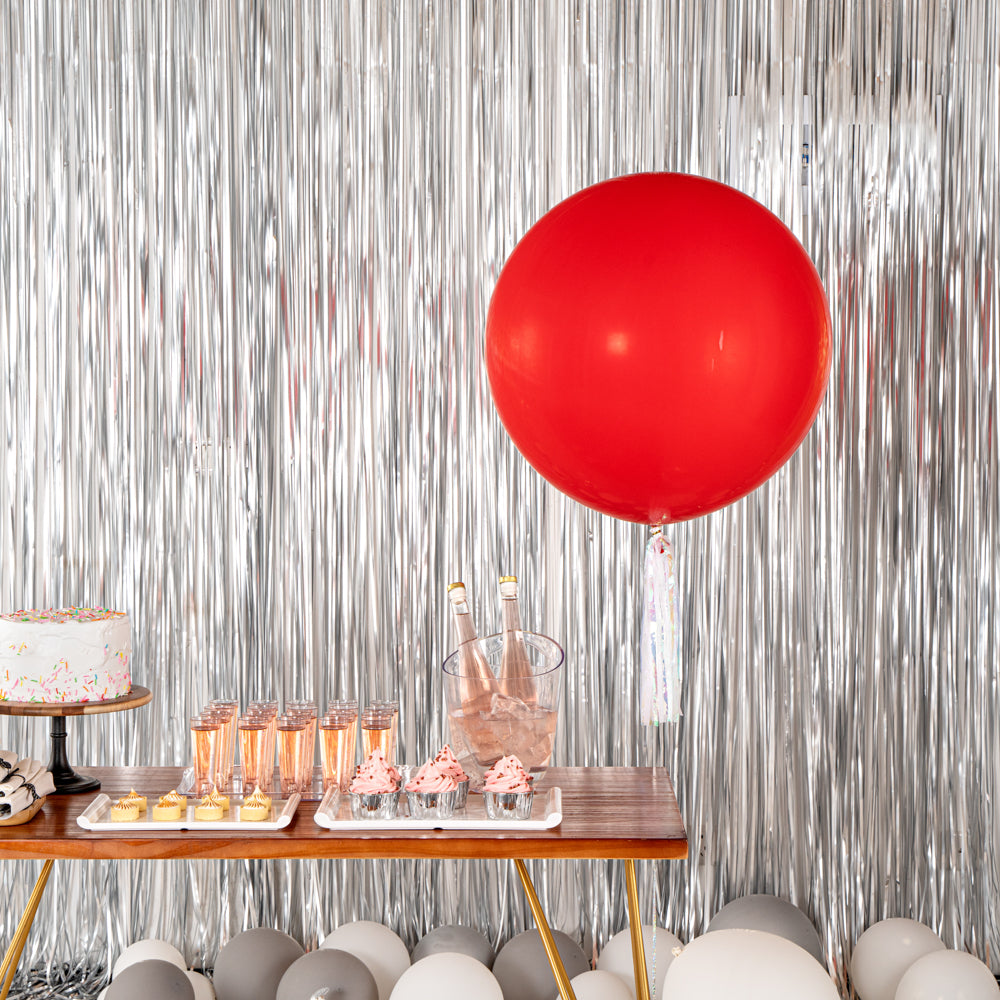 Balloonify Red Latex Balloon - 36" - 10 count box