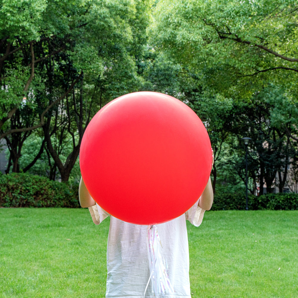 Balloonify Red Latex Balloon - 36" - 10 count box