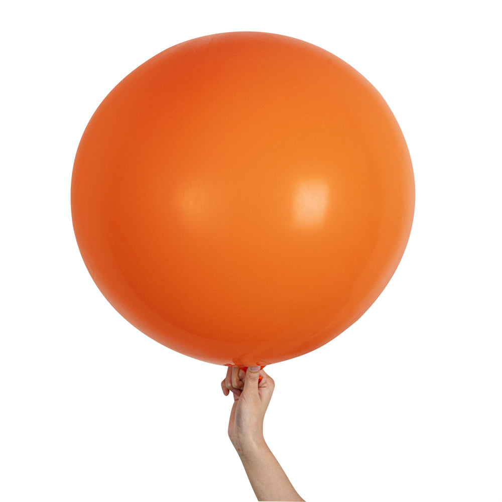 Balloonify Orange Latex Balloon - 36" - 10 count box