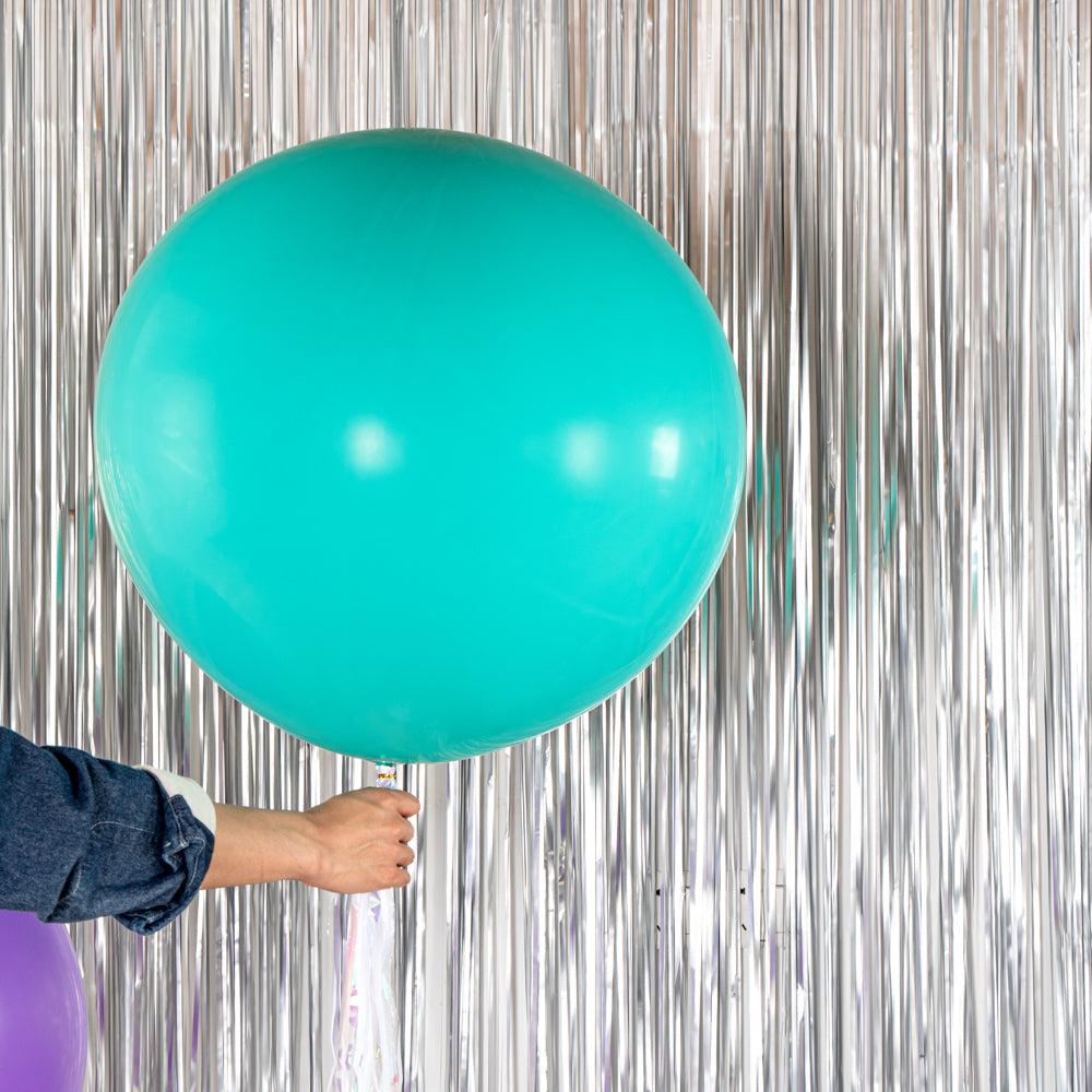Balloonify Turquoise Latex Balloon - 36" - 10 count box