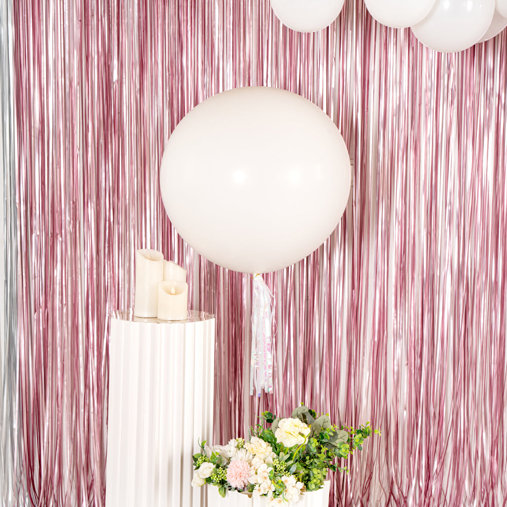Balloonify Matte White Latex Balloon - 36" - 10 count box