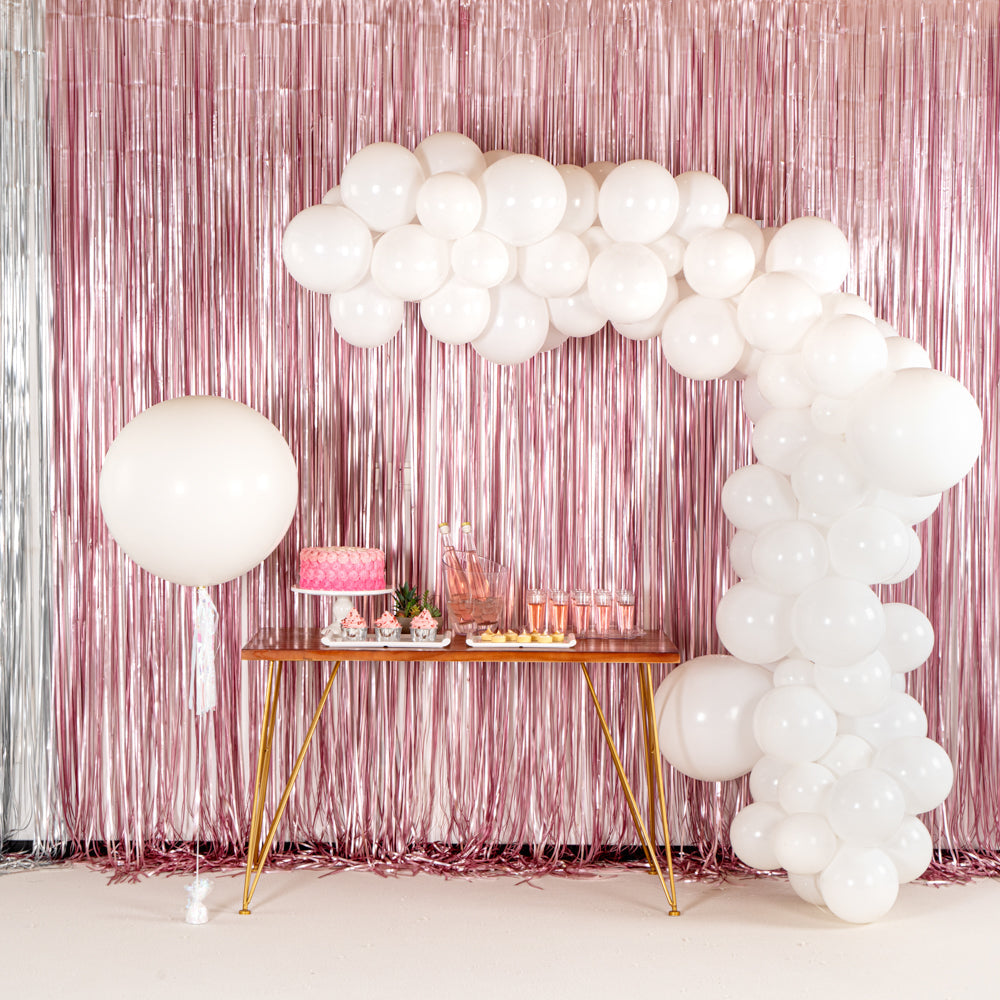 Balloonify Matte White Latex Balloon - 36" - 10 count box