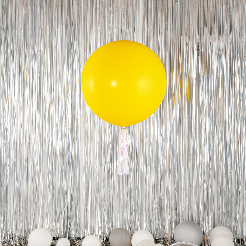 Balloonify Yellow Latex Balloon - 36" - 10 count box