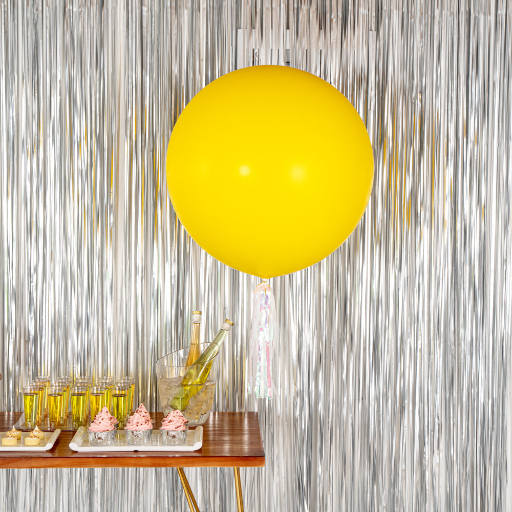Balloonify Yellow Latex Balloon - 36" - 10 count box