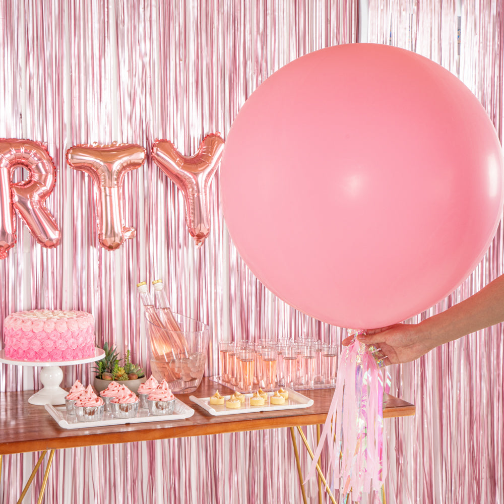 Balloonify Pastel Pink Latex Balloon - 36" - 10 count box