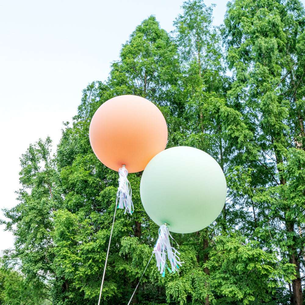 Balloonify Pastel Orange Latex Balloon - 36" - 10 count box