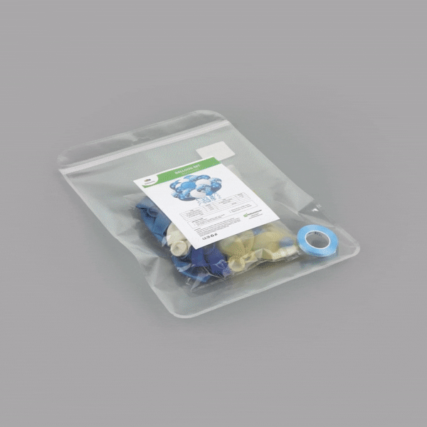 Balloonify Blue Confetti Balloon Set - 20 Pieces - 1 count box