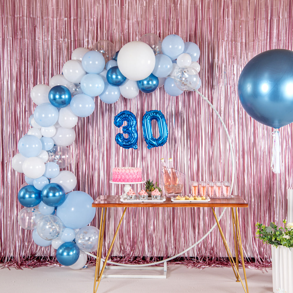 Balloonify Blue Mylar Number 0 Balloon - 16" - 1 count box