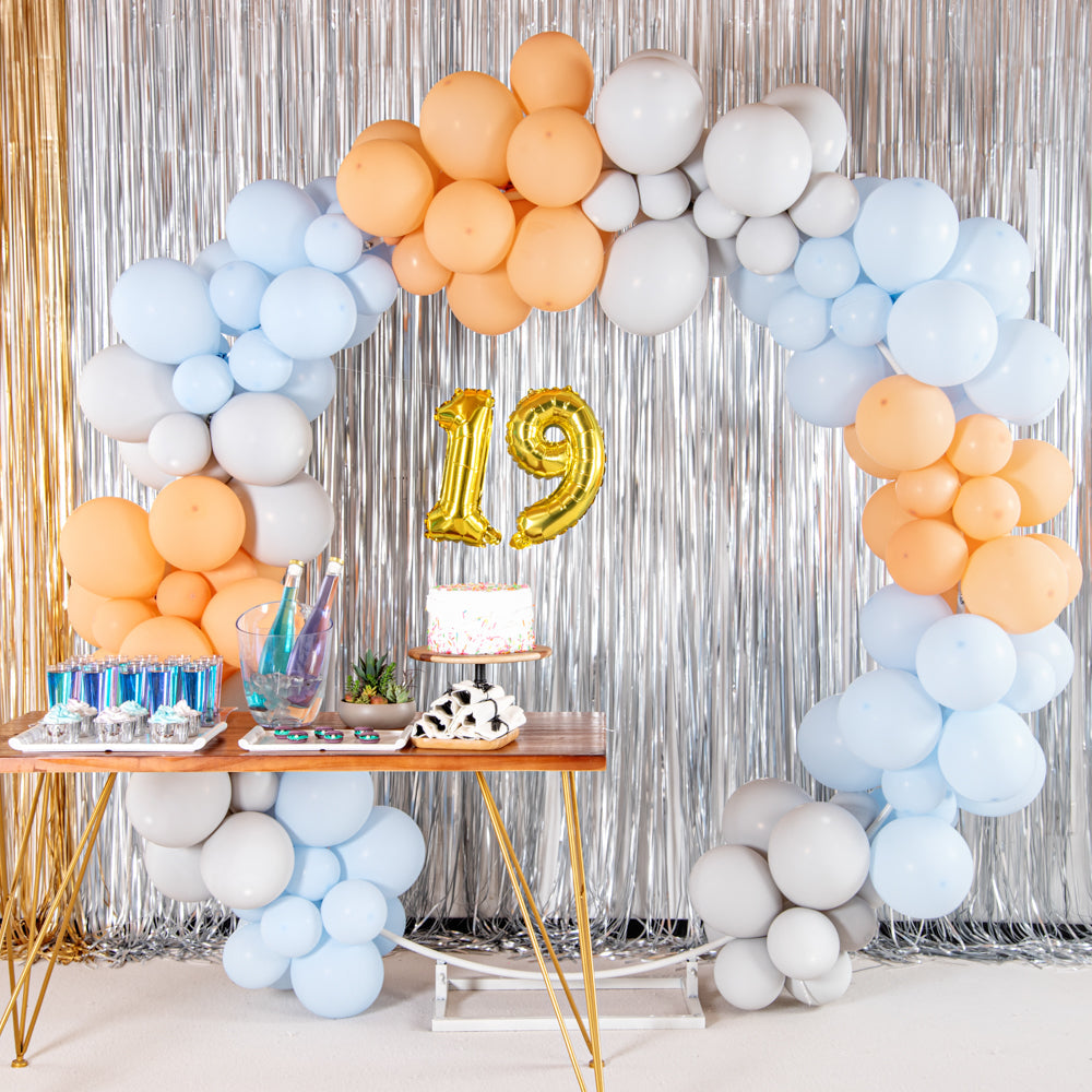 Balloonify Gold Mylar Number 1 Balloon - 16" - 1 count box