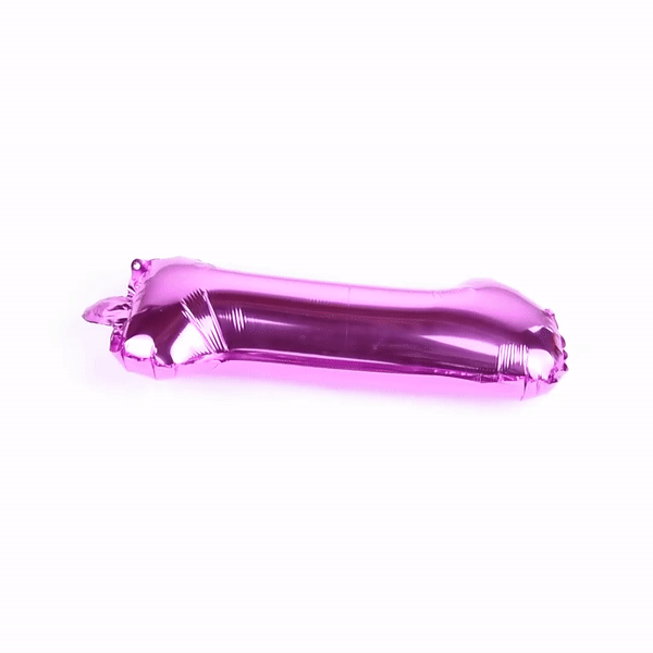 Balloonify Pink Mylar Number 1 Balloon - 16" - 1 count box