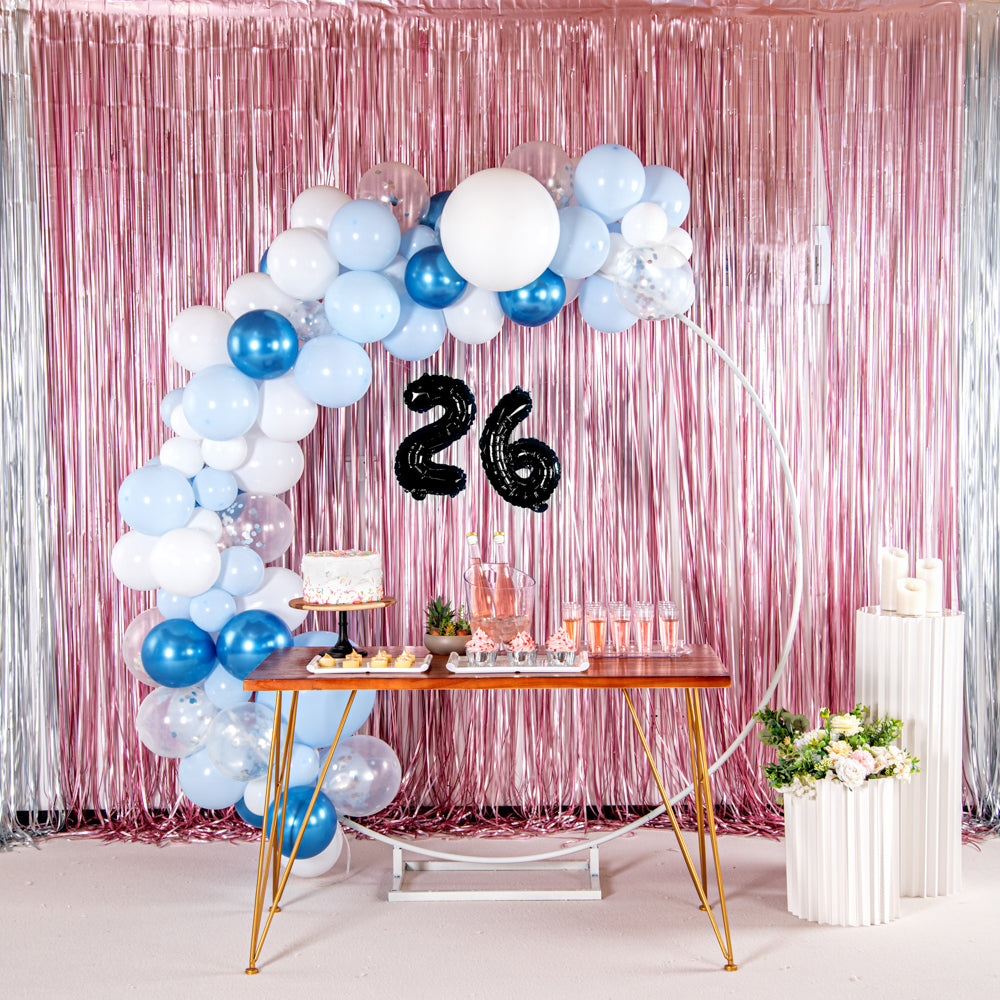 Balloonify Black Mylar Number 2 Balloon - 16" - 1 count box