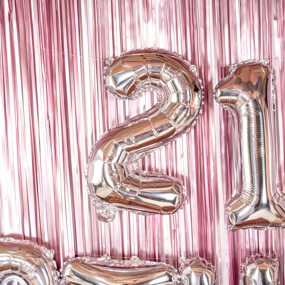 Balloonify Silver Mylar Number 2 Balloon - 16" - 1 count box