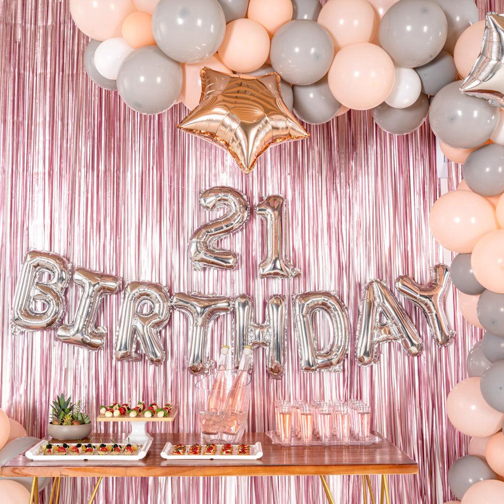 Balloonify Silver Mylar Number 2 Balloon - 16" - 1 count box