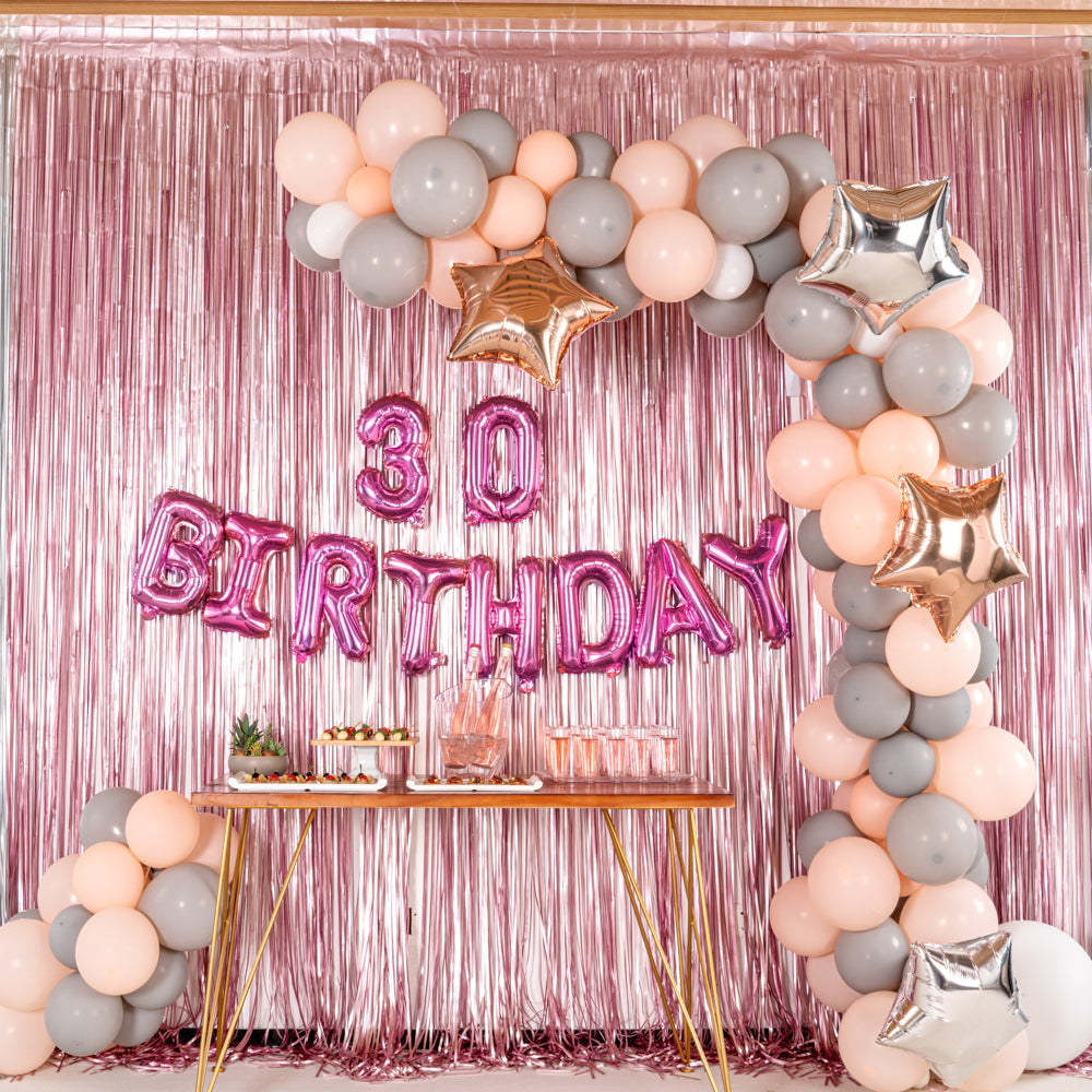 Balloonify Pink Mylar Number 3 Balloon - 16" - 1 count box