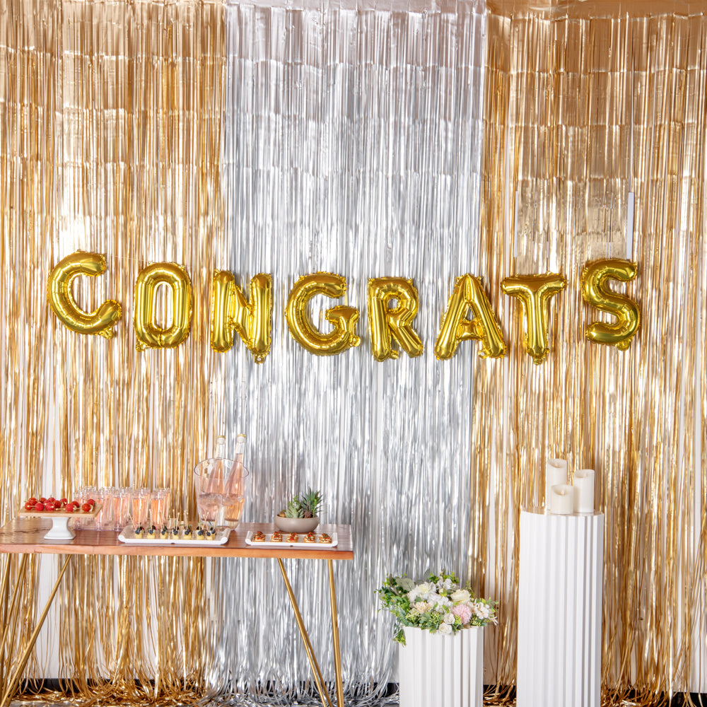 Balloonify Gold Mylar Letter A Balloon - 16" - 1 count box