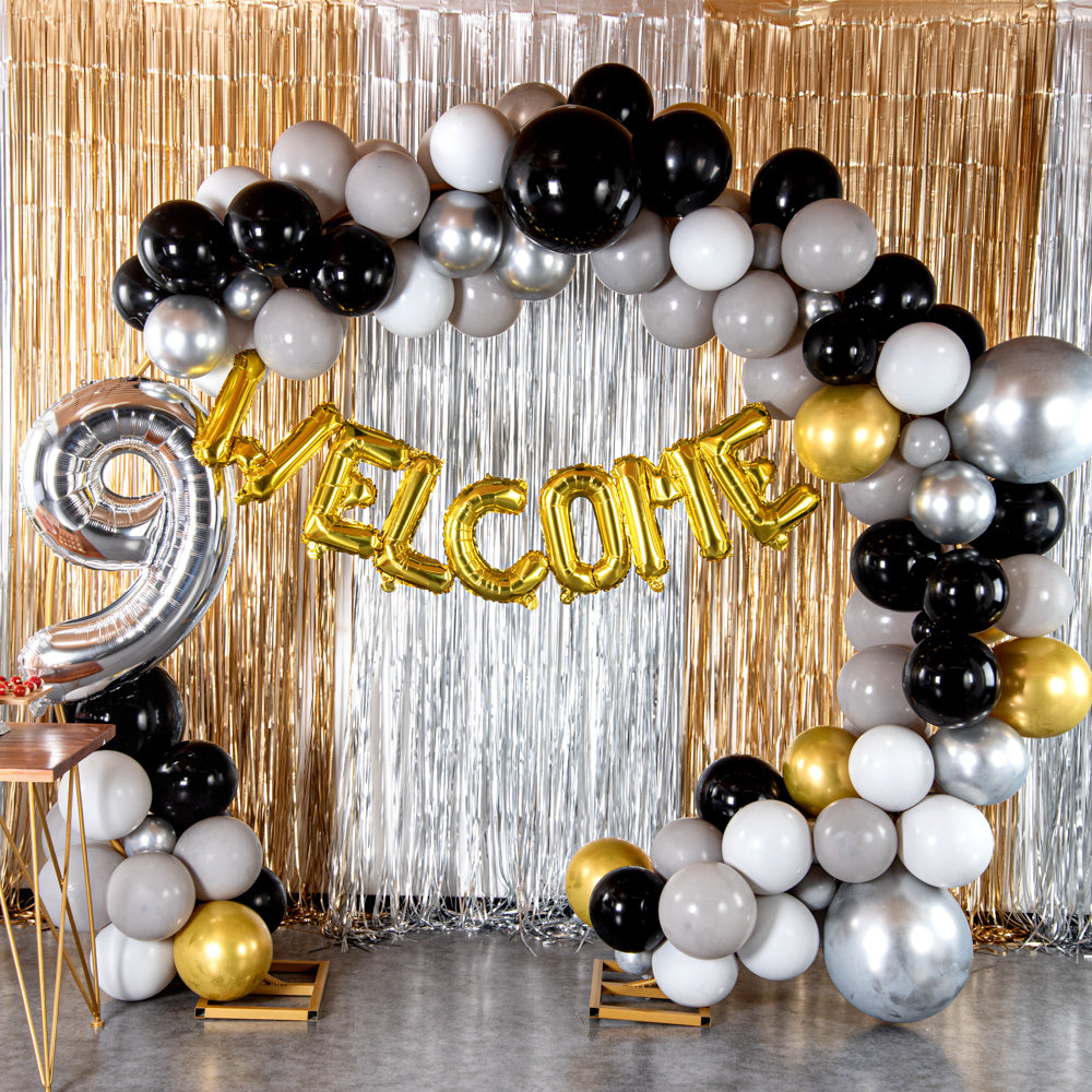 Balloonify Gold Mylar Letter E Balloon - 16" - 1 count box