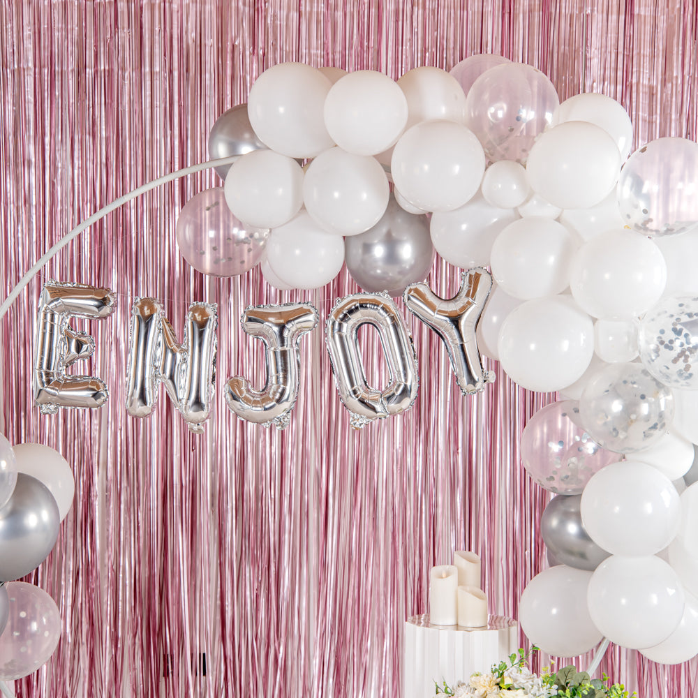 Balloonify Silver Mylar Letter J Balloon - 16" - 1 count box