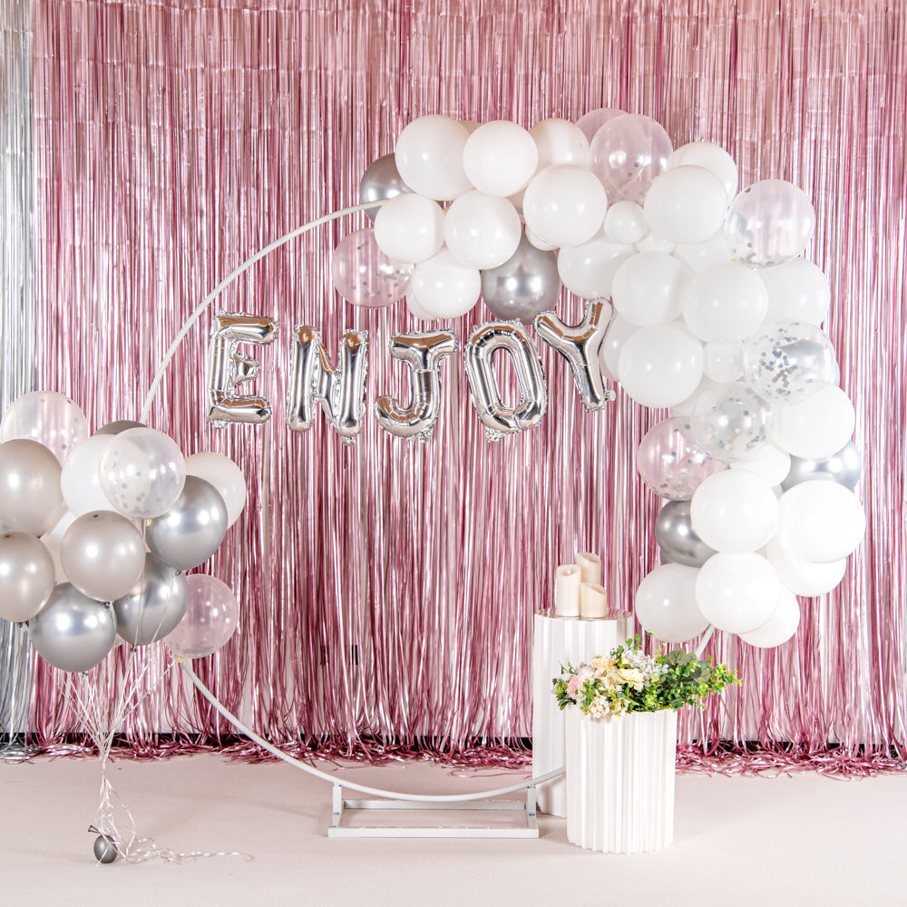 Balloonify Silver Mylar Letter O Balloon - 16" - 1 count box