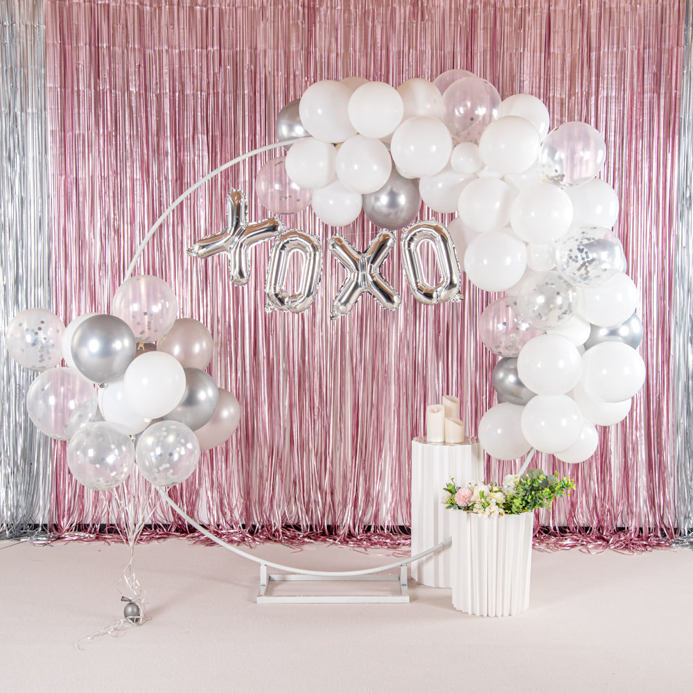 Balloonify Silver Mylar Letter X Balloon - 16" - 1 count box