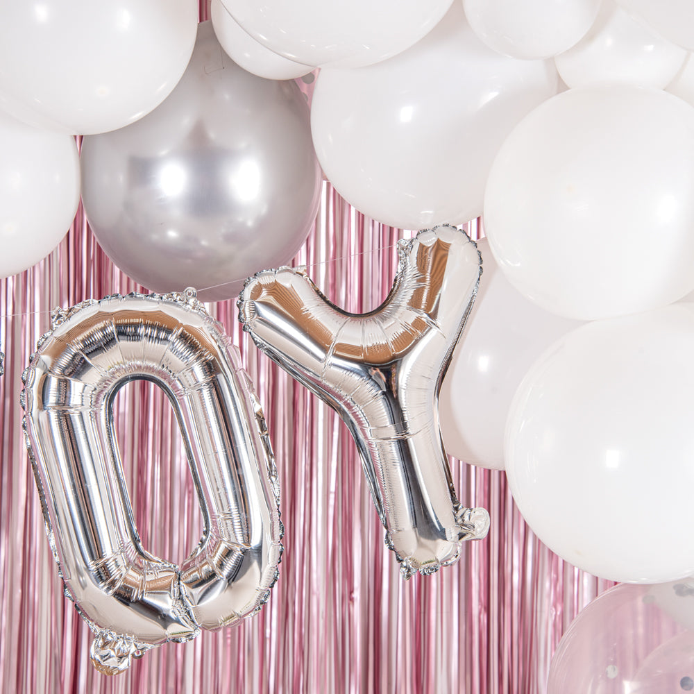 Balloonify Silver Mylar Letter Y Balloon - 16" - 1 count box
