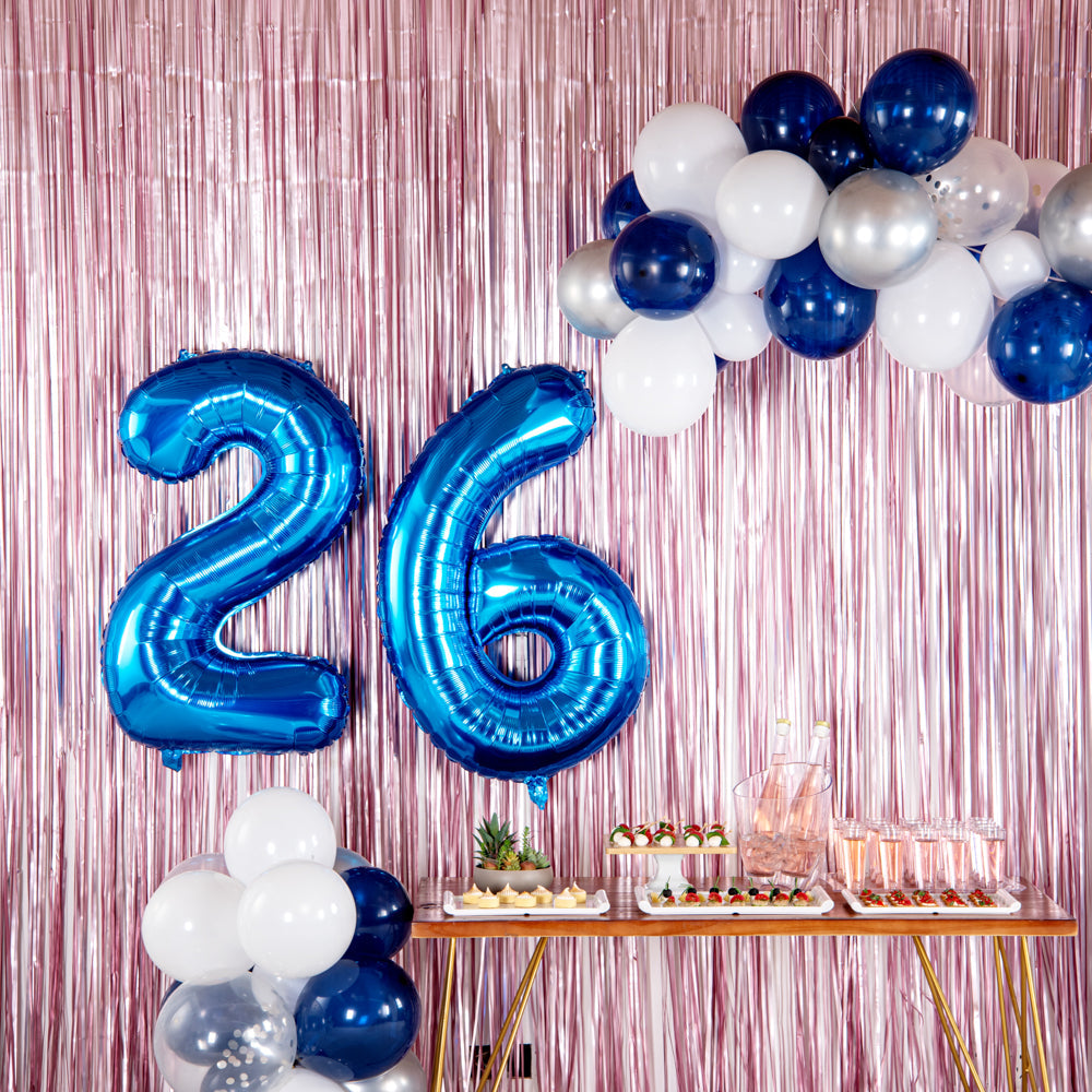 Balloonify Blue Mylar Number 2 Balloon - 40" - 1 count box