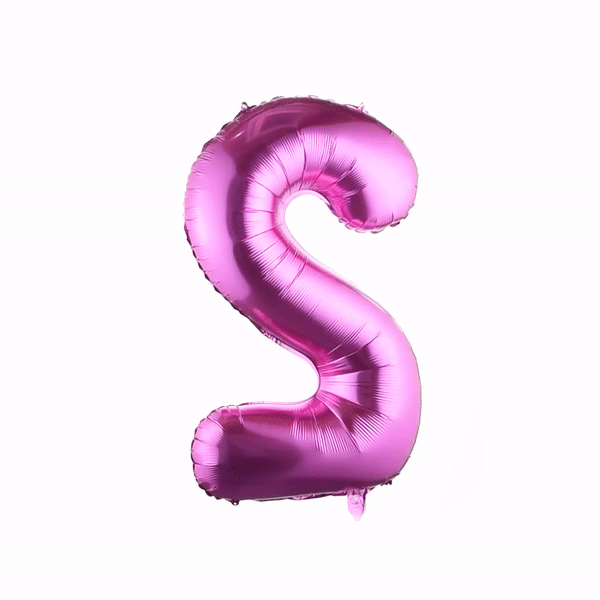 Balloonify Pink Mylar Number 2 Balloon - 40" - 1 count box
