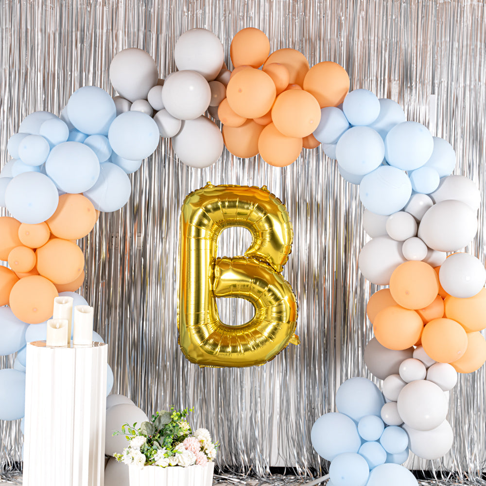 Balloonify Gold Mylar Letter B Balloon - 40" - 1 count box