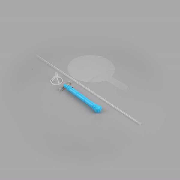 Balloonify Colorful LED Bobo Balloon - with String Light, Handle - 24" - 10 count box