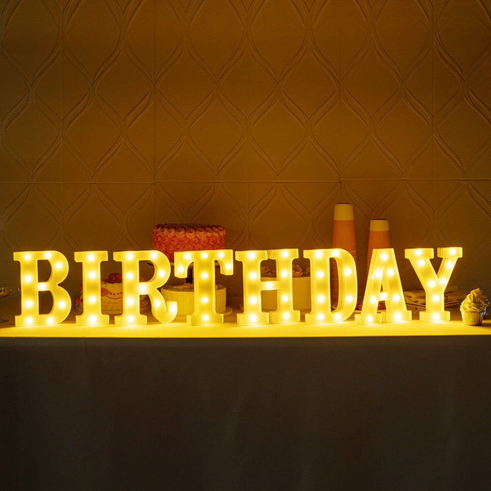 Illumify White LED Marquee Letter D Sign - 8 3/4" - 1 count box