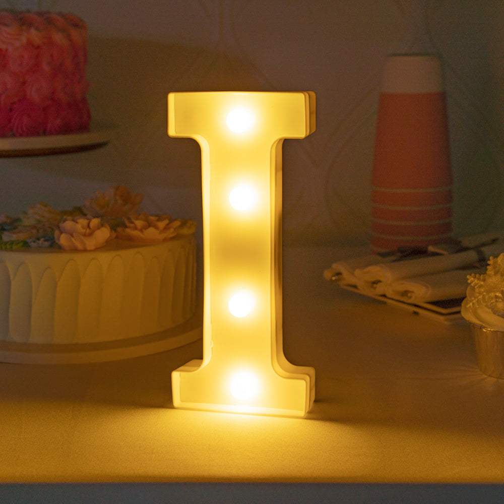 Illumify White LED Marquee Letter I Sign - 8 3/4" - 1 count box