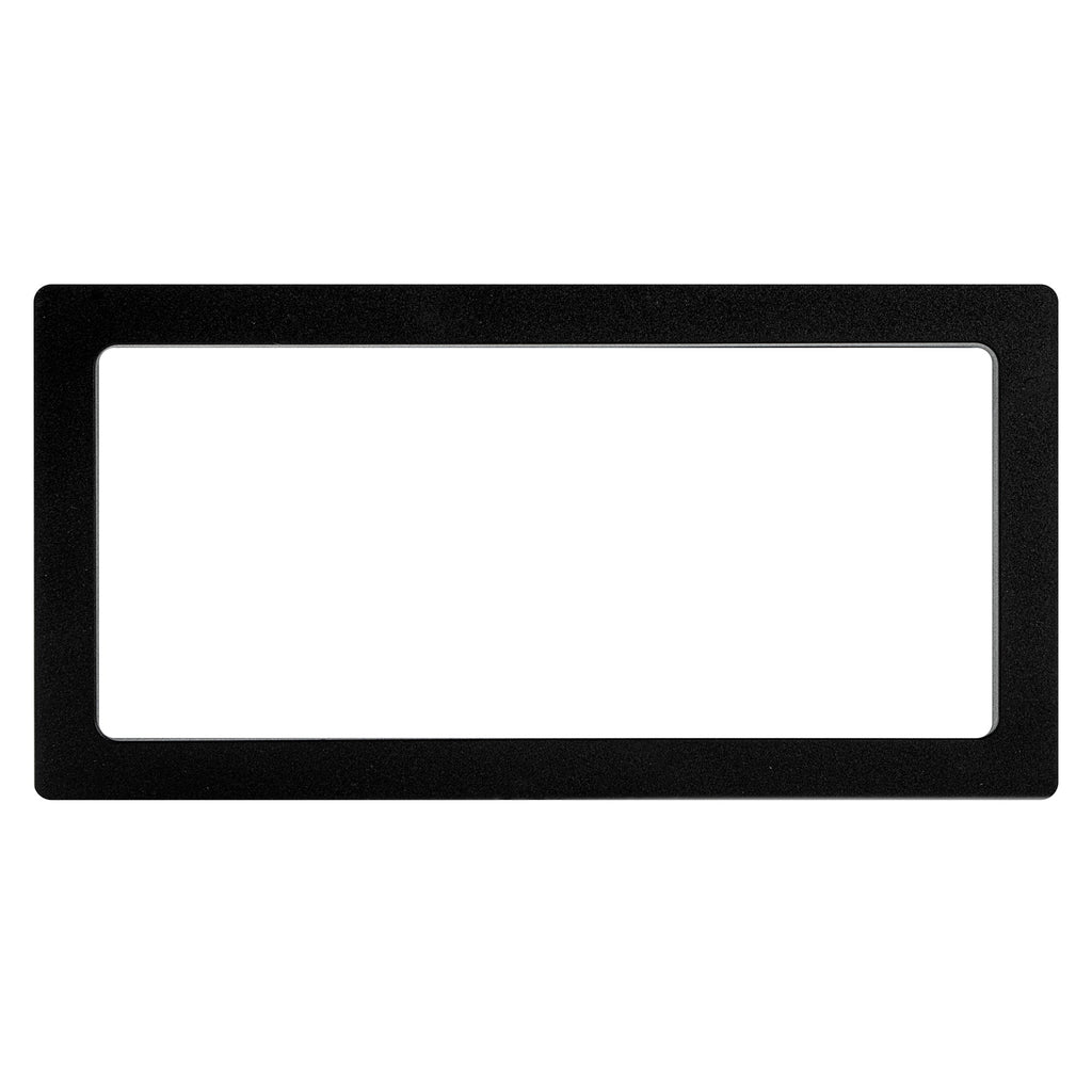 Display Tek Rectangle Black Plastic 3D Floating Display Case - 7" x 3 1/2" x 3/4" - 10 count box