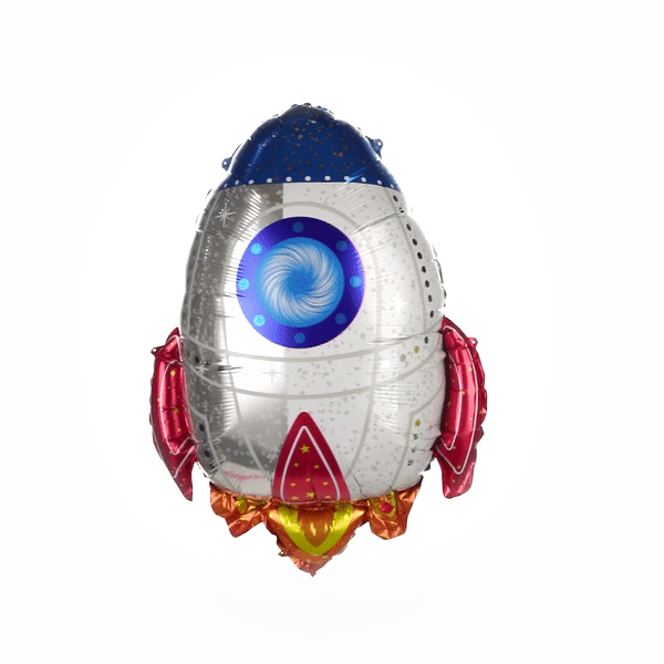 Balloonify Mylar 3-Piece Space Balloon Set - 1 count box