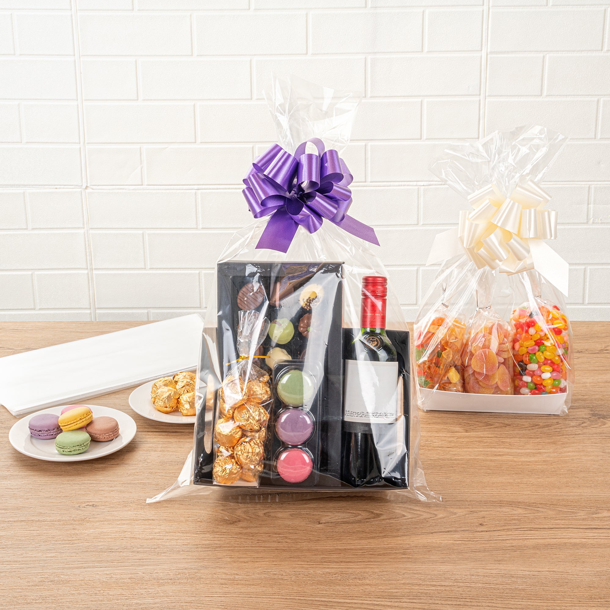 Bag Tek Clear Plastic Gift Bag - 14" x 24" - 10 count box
