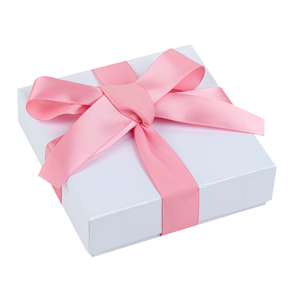 Gift Tek Pink Polyester Satin Ribbon - Single Face - 1" x 10 yds - 1 count box