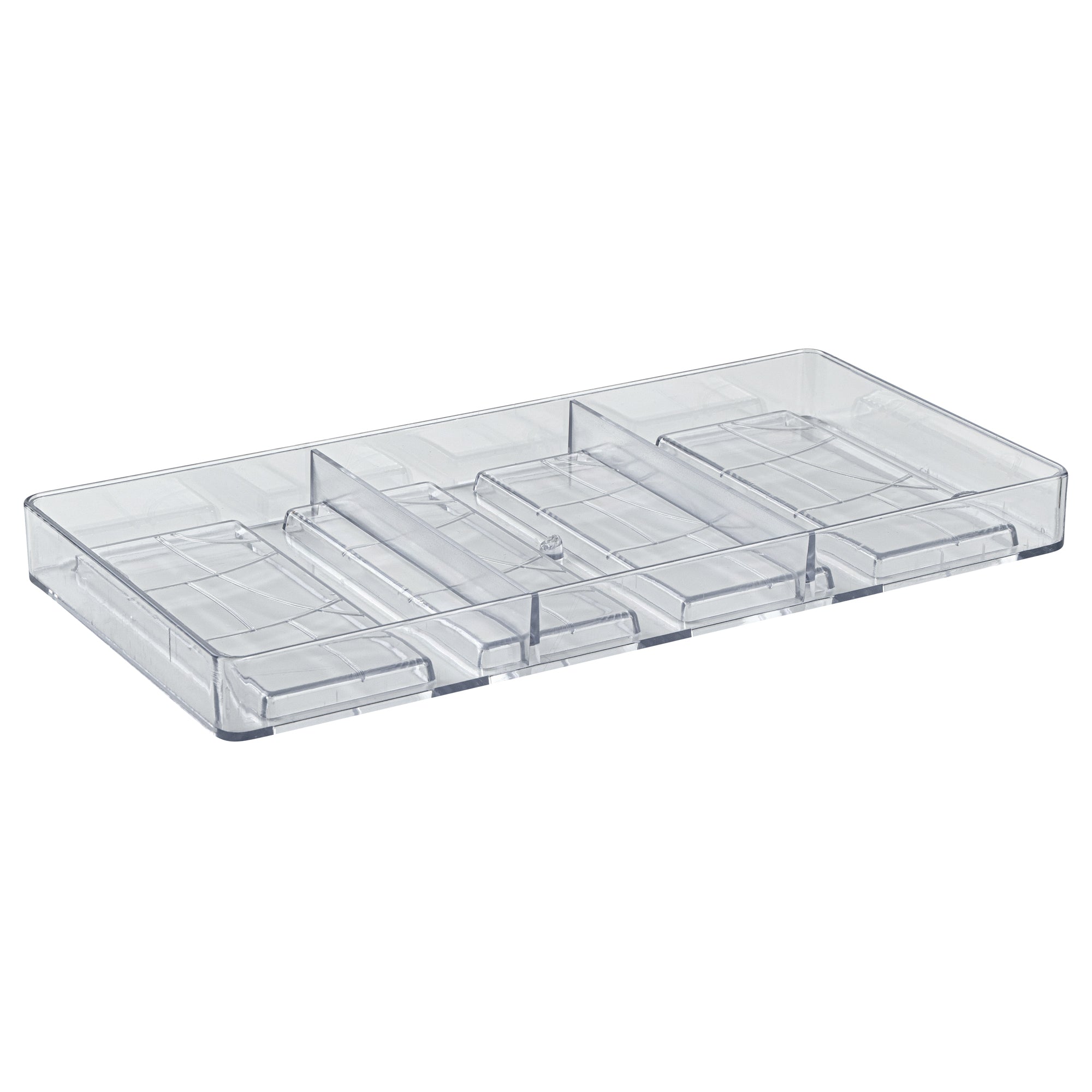 Pastry Tek Polycarbonate Chocolate Bar Mold - 4-Compartment - 10 count box