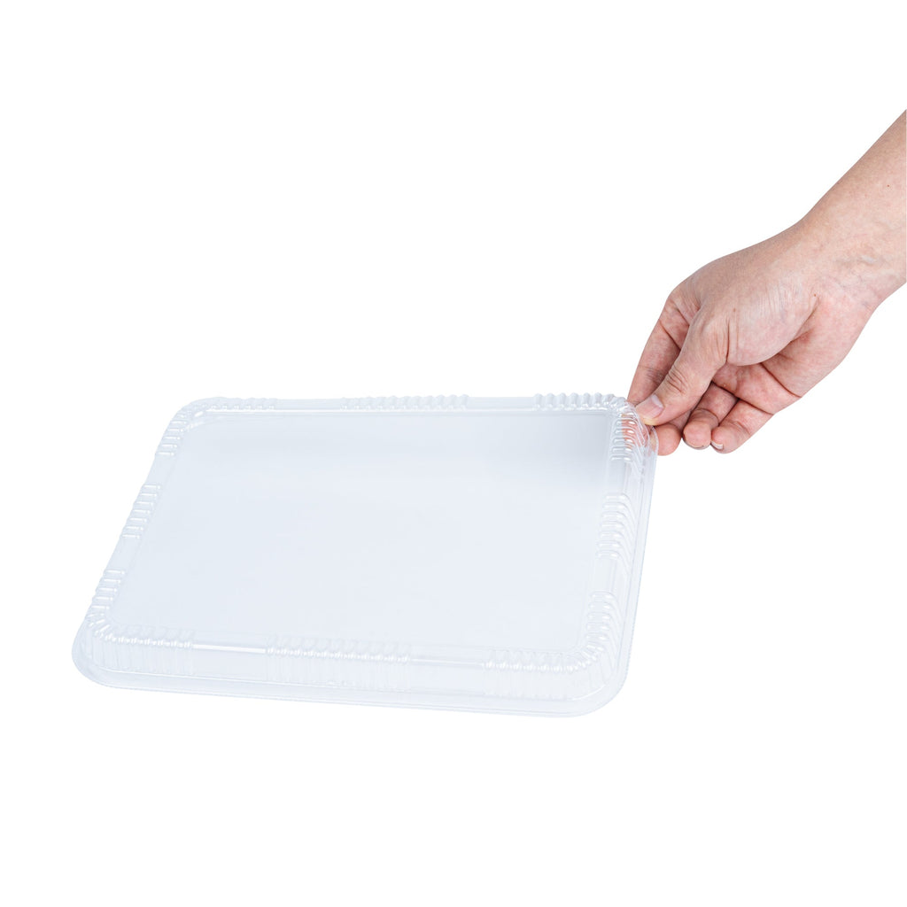 Bento Tek Rectangle Clear Plastic Lid - Fits 26 oz Bento Box - 100 count box
