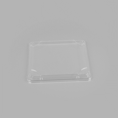 Bento Tek Square Clear Plastic Lid - Fits 18 oz Bento Box - 50 count box