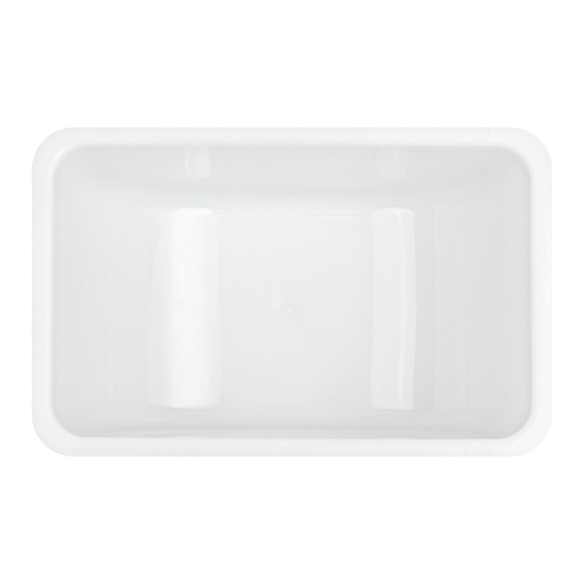 Bar Lux 1.25 Pint White Plastic Insert - Fits 5-Compartment Condiment Caddy - 5 count box