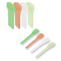 Basic Nature Assorted CPLA Plastic Ice Cream Spoon - Heat-Resistant, Compostable - 4" - 100 count box