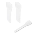 Basic Nature White CPLA Plastic Ice Cream Spoon - Heat-Resistant, Compostable - 4" - 100 count box
