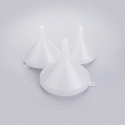 Met Lux White Plastic Funnel Set - 3-Piece - 1 count box
