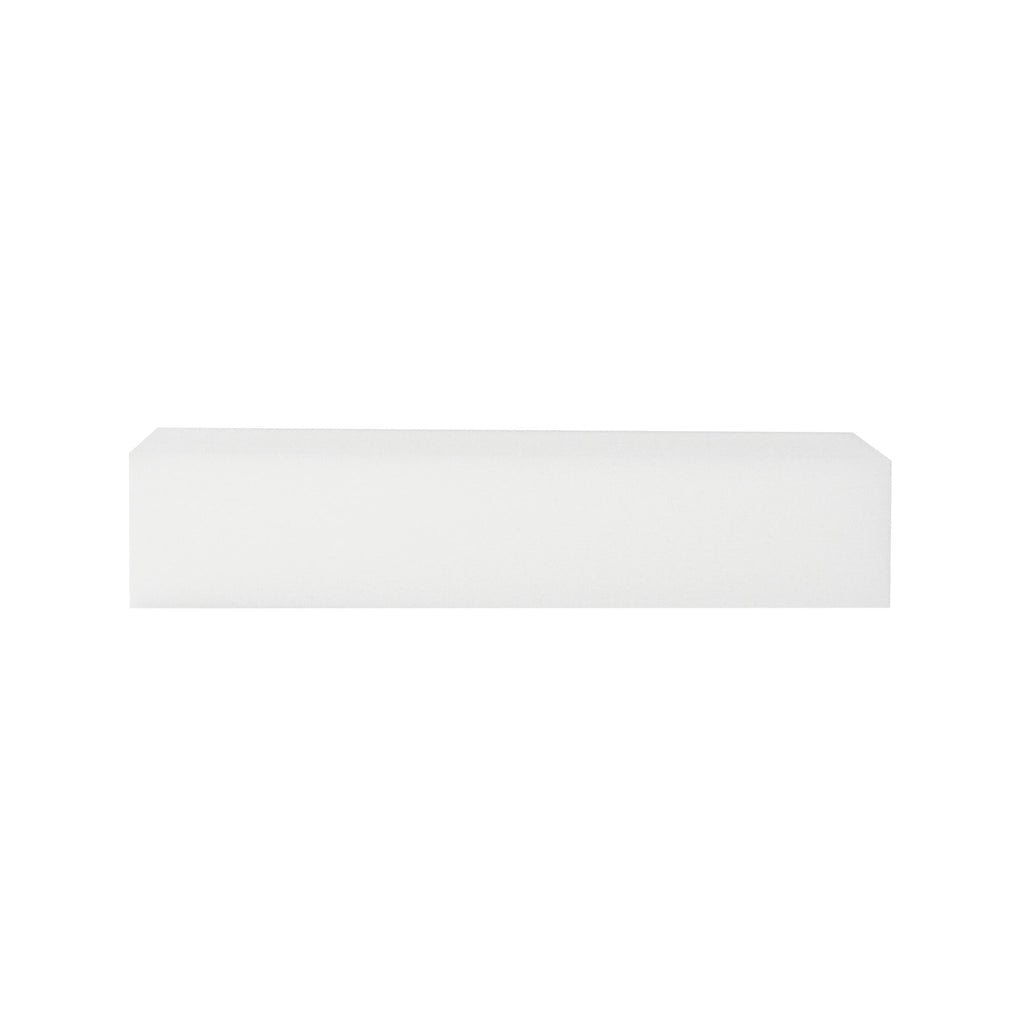 Clean Tek Professional White Eraser Sponge - 4 3/4" x 2 1/2" x 1" - 60 count box