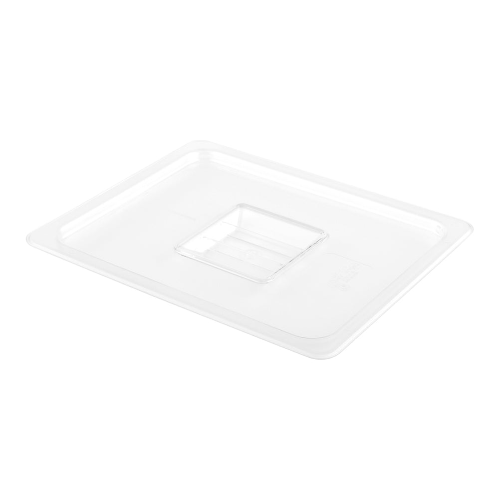 Met Lux Rectangle Clear Plastic Lid - Fits 1/2 Size Cold Food Storage Container - 1 count box
