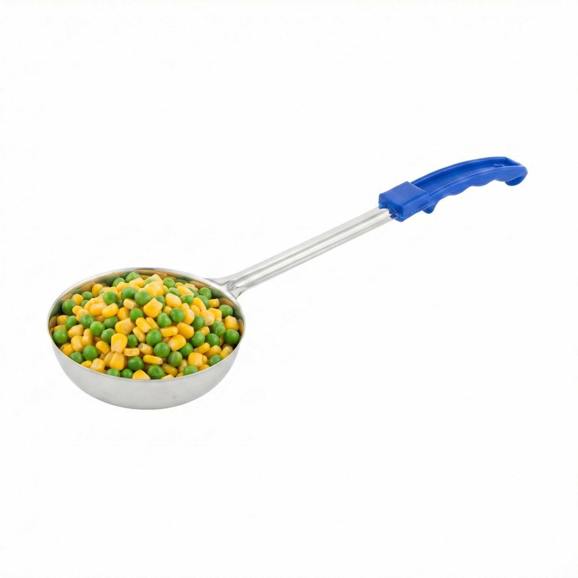 Met Lux 8 oz Stainless Steel Spoodle - Solid, with Blue Handle - 1 count box