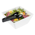 Cater Tek Black Plastic Catering Tongs - 6" - 1 count box