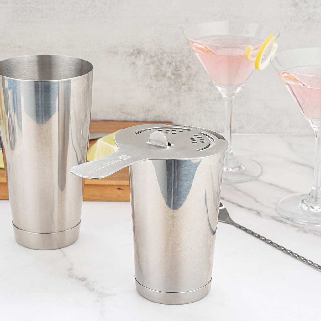 Bar Lux Stainless Steel Hawthorne Strainer - 6" - 1 count box