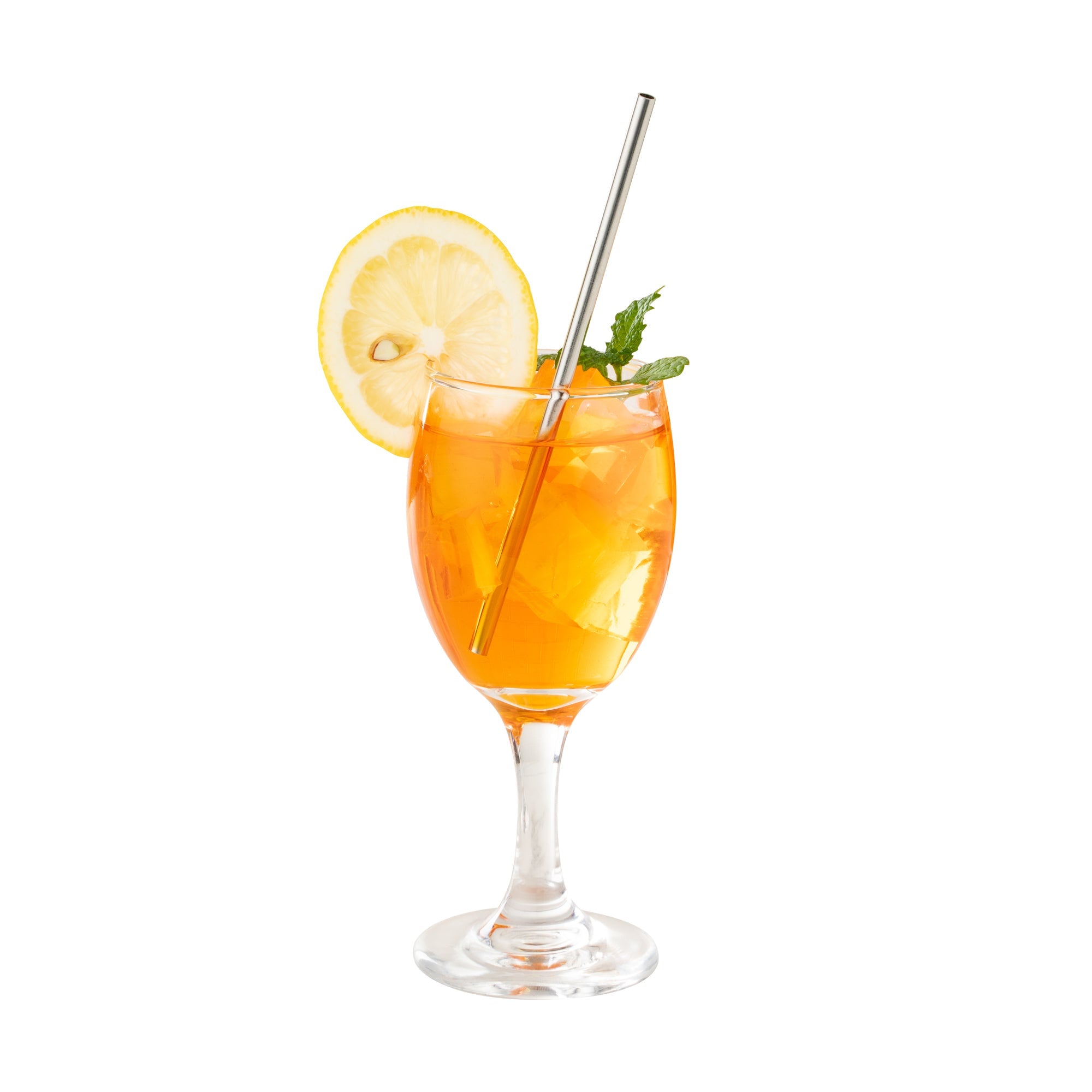 Bar Lux Stainless Steel Straw - 5" - 2 count box